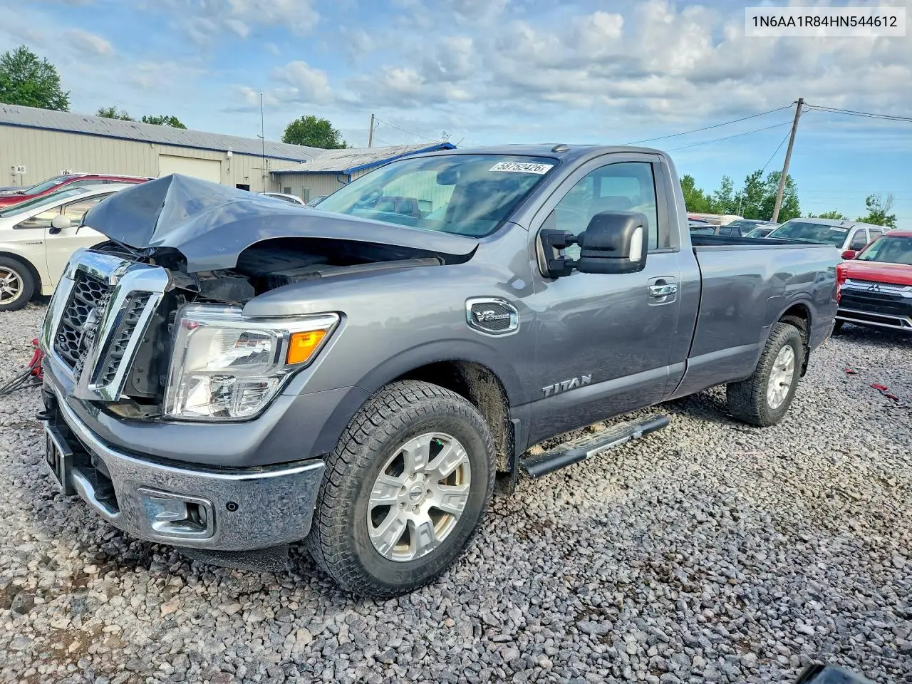 2017 Nissan Titan Sv VIN: 1N6AA1R84HN544612 Lot: 58752426