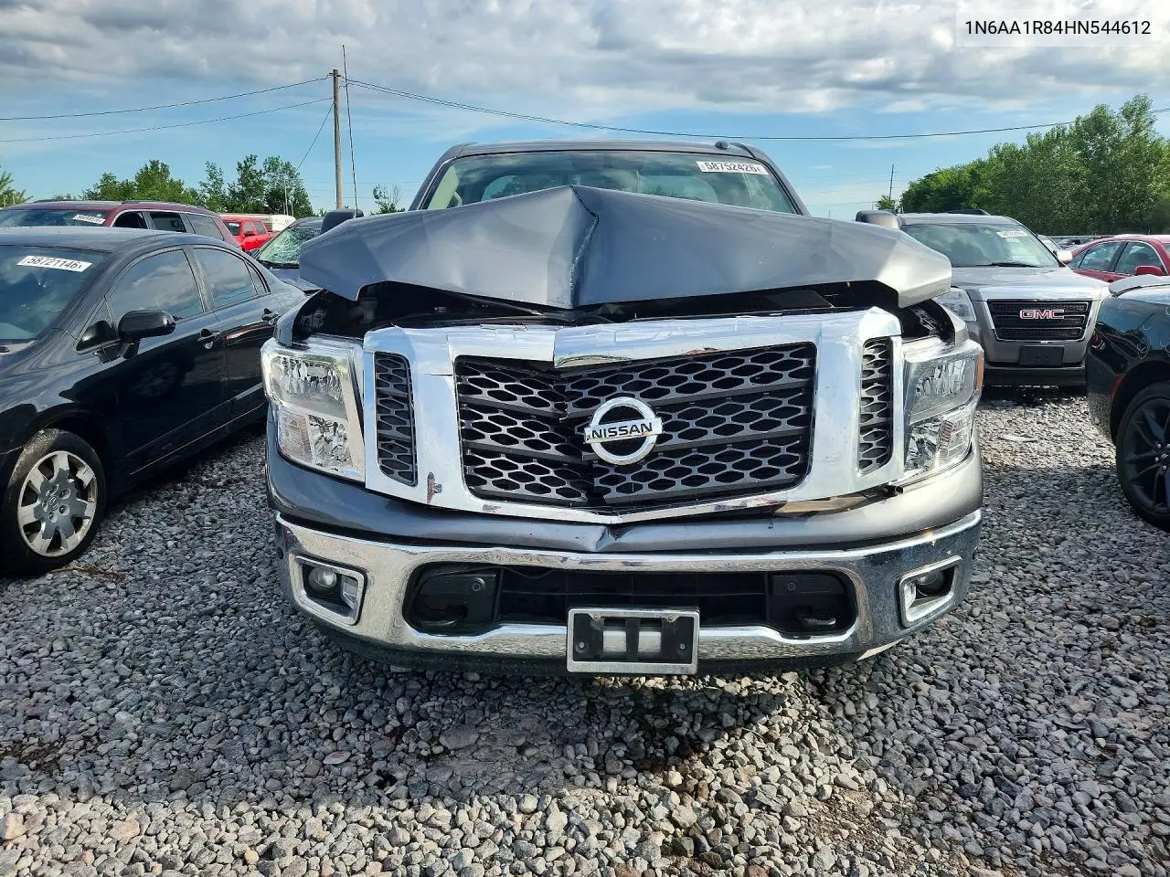 2017 Nissan Titan Sv VIN: 1N6AA1R84HN544612 Lot: 58752426