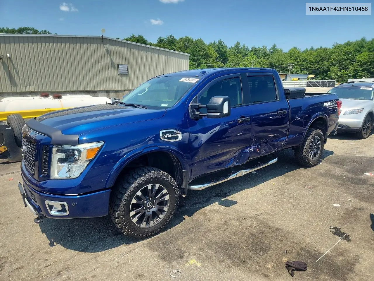 2017 Nissan Titan Xd Pro-4X VIN: 1N6AA1F42HN510458 Lot: 58758086