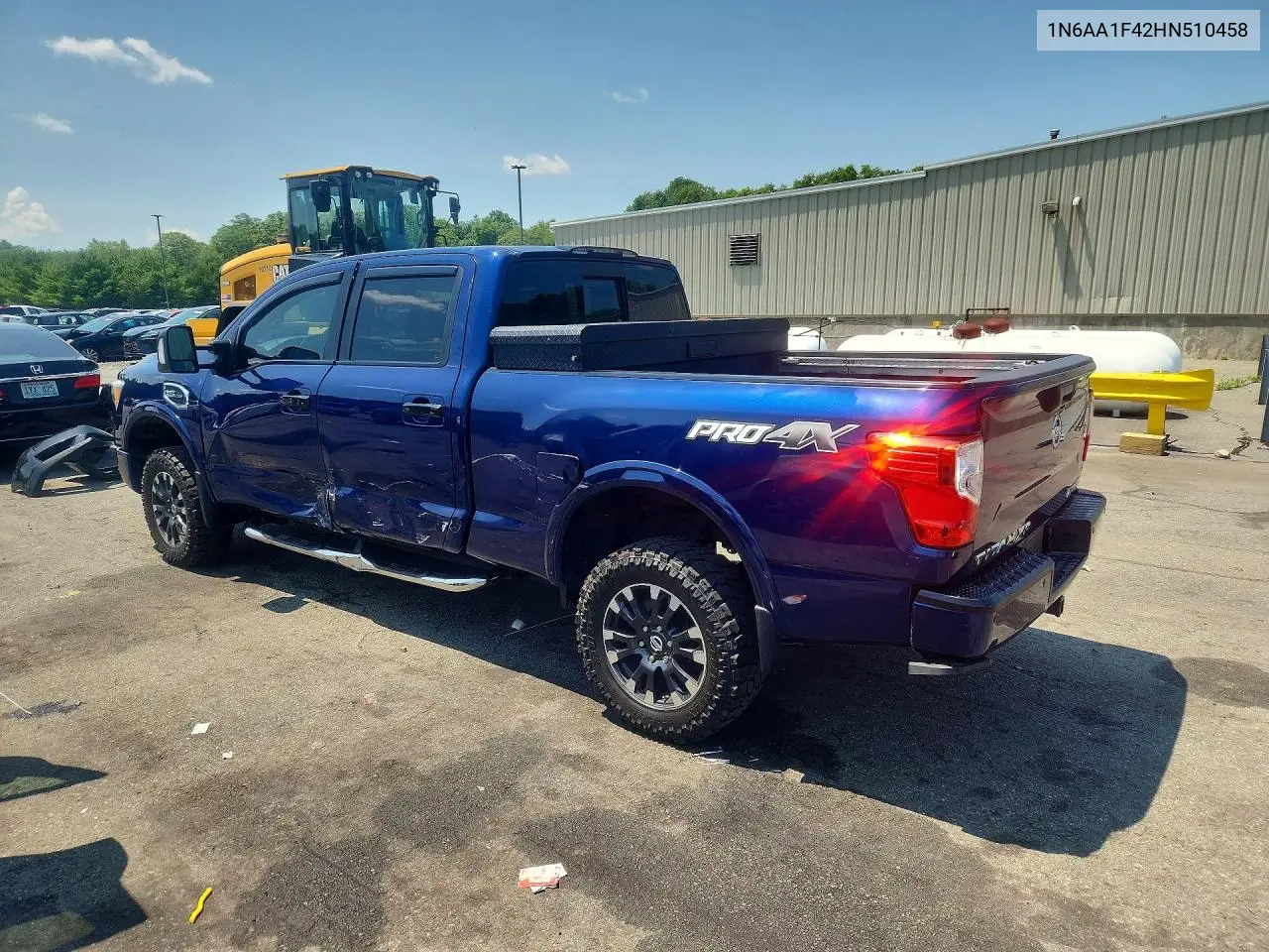 2017 Nissan Titan Xd Pro-4X VIN: 1N6AA1F42HN510458 Lot: 58758086