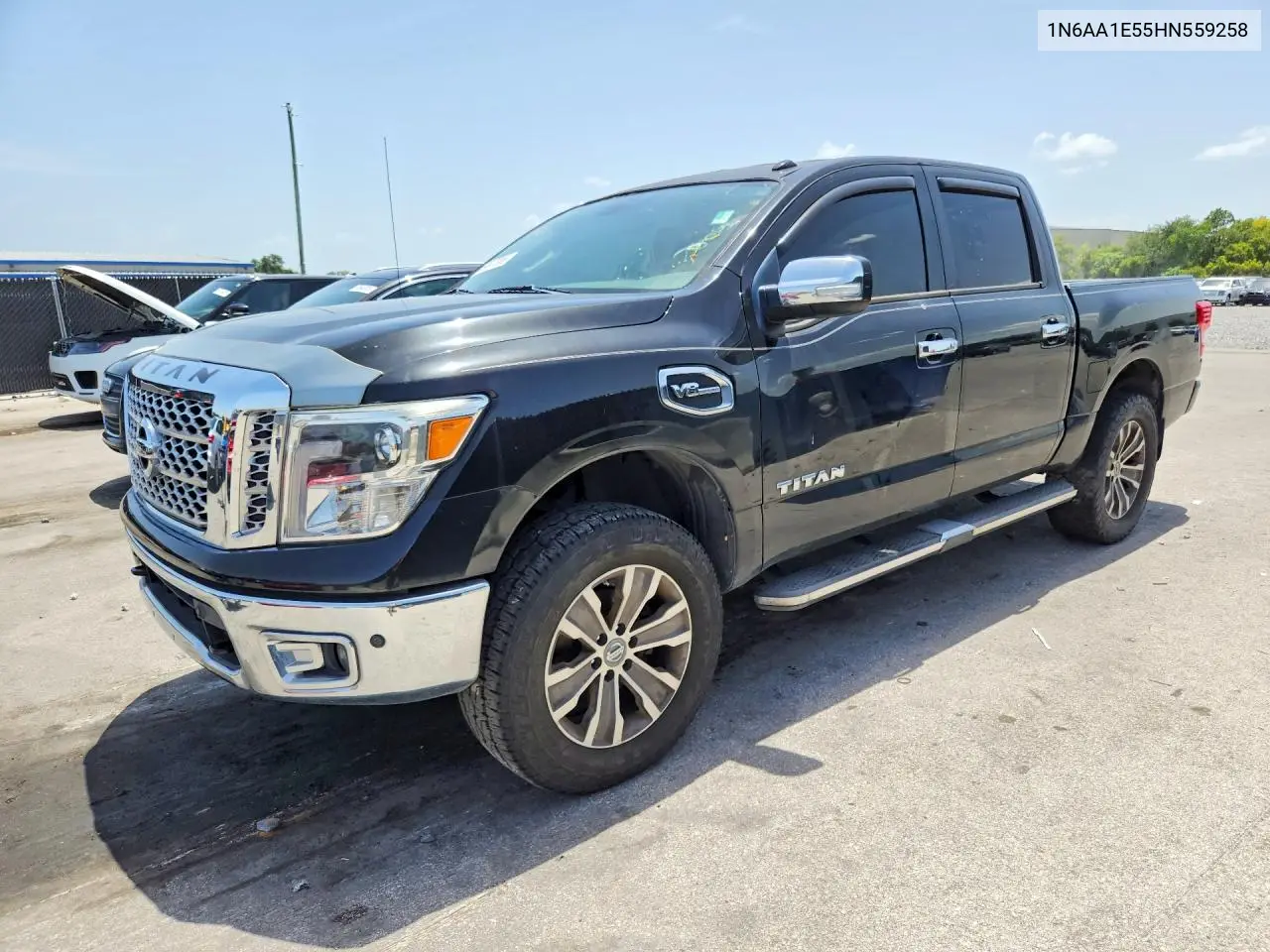 2017 Nissan Titan Sl VIN: 1N6AA1E55HN559258 Lot: 59977386