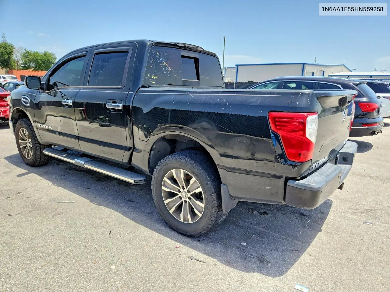 2017 Nissan Titan Sl VIN: 1N6AA1E55HN559258 Lot: 59977386