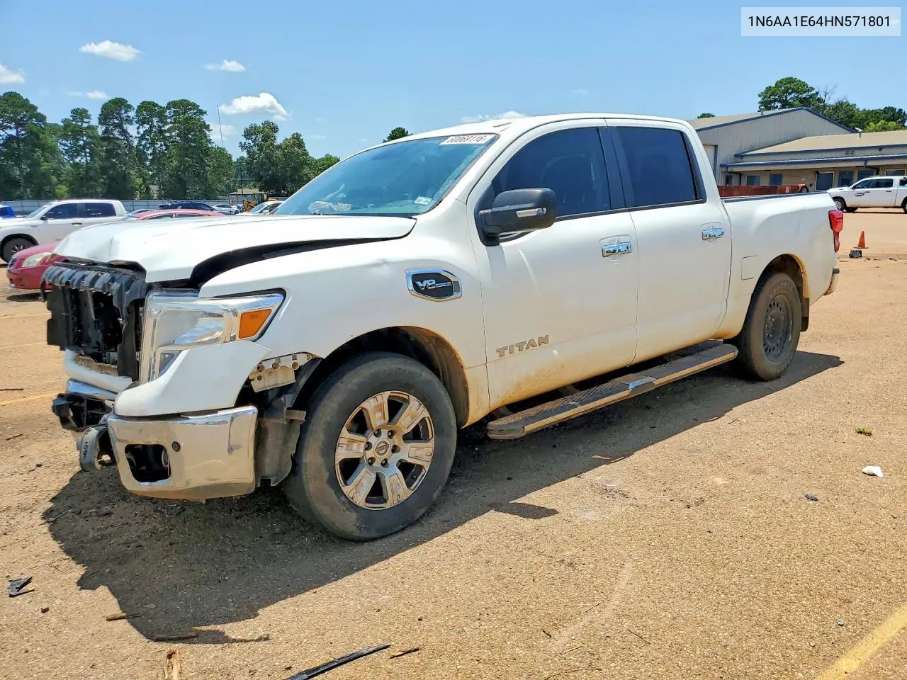 2017 Nissan Titan Sv VIN: 1N6AA1E64HN571801 Lot: 60069116