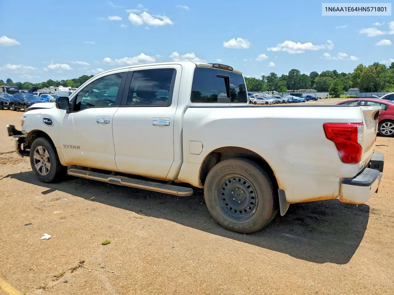2017 Nissan Titan Sv VIN: 1N6AA1E64HN571801 Lot: 60069116