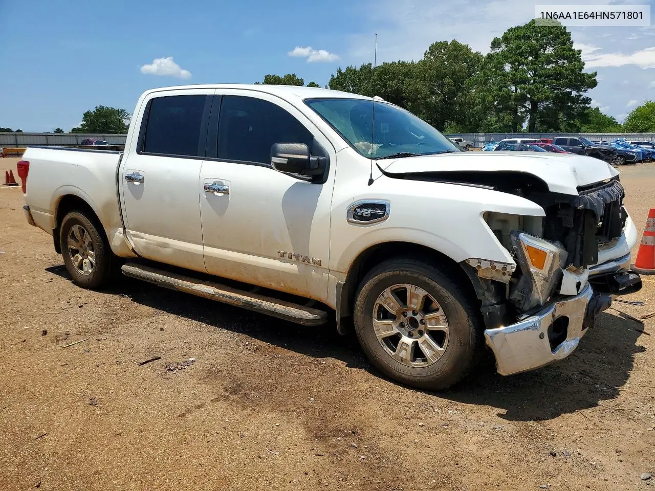 2017 Nissan Titan Sv VIN: 1N6AA1E64HN571801 Lot: 60069116