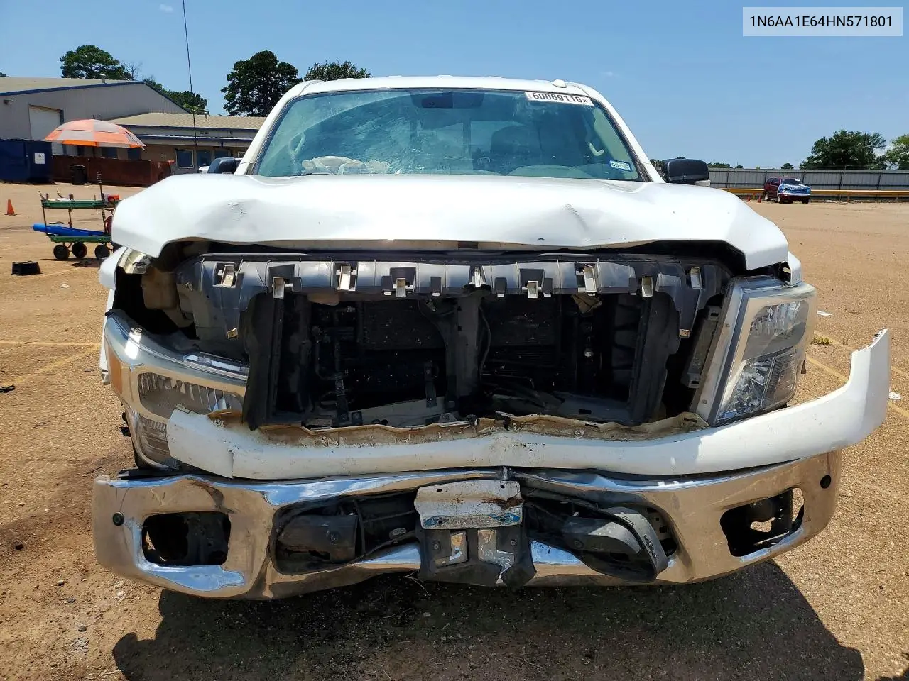 2017 Nissan Titan Sv VIN: 1N6AA1E64HN571801 Lot: 60069116