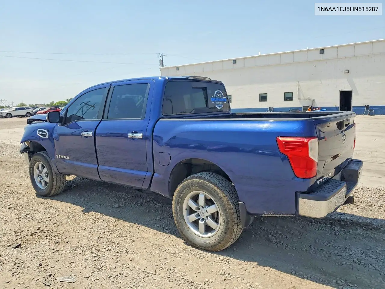 2017 Nissan Titan S VIN: 1N6AA1EJ5HN515287 Lot: 60191916