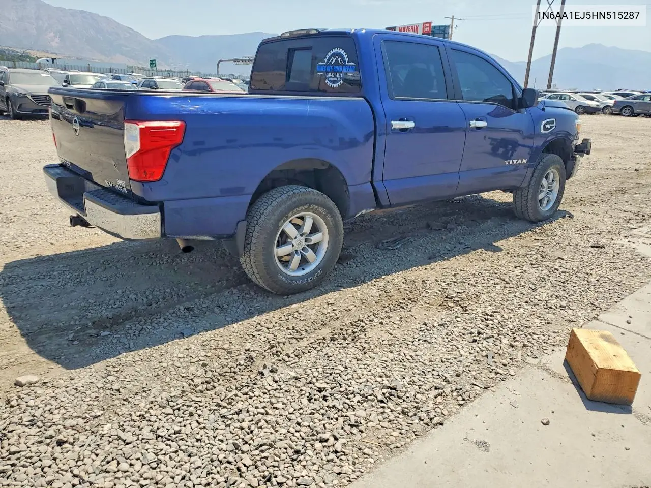2017 Nissan Titan S VIN: 1N6AA1EJ5HN515287 Lot: 60191916