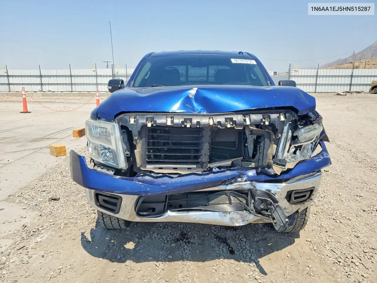 2017 Nissan Titan S VIN: 1N6AA1EJ5HN515287 Lot: 60191916
