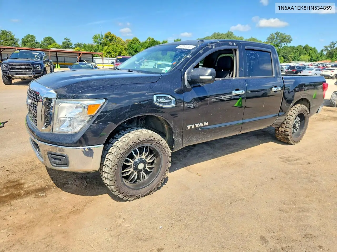 2017 Niss Titan Sv VIN: 1N6AA1EK8HN534859 Lot: 60281246