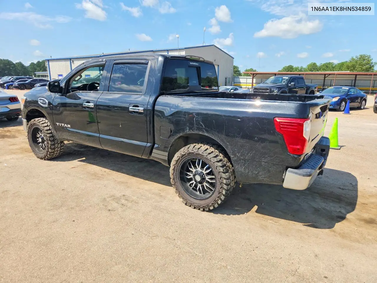2017 Niss Titan Sv VIN: 1N6AA1EK8HN534859 Lot: 60281246