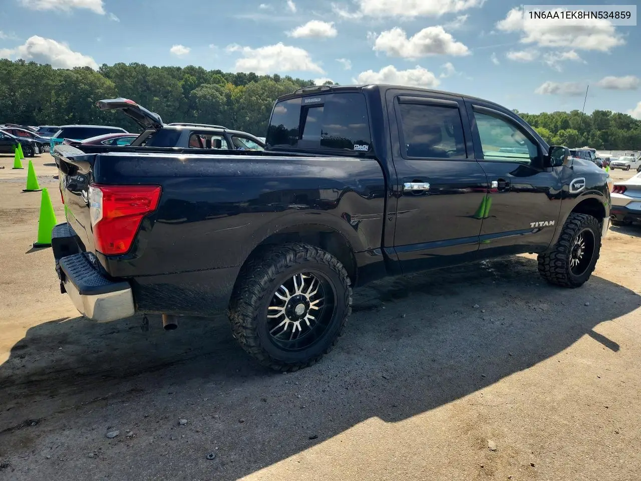 2017 Niss Titan Sv VIN: 1N6AA1EK8HN534859 Lot: 60281246