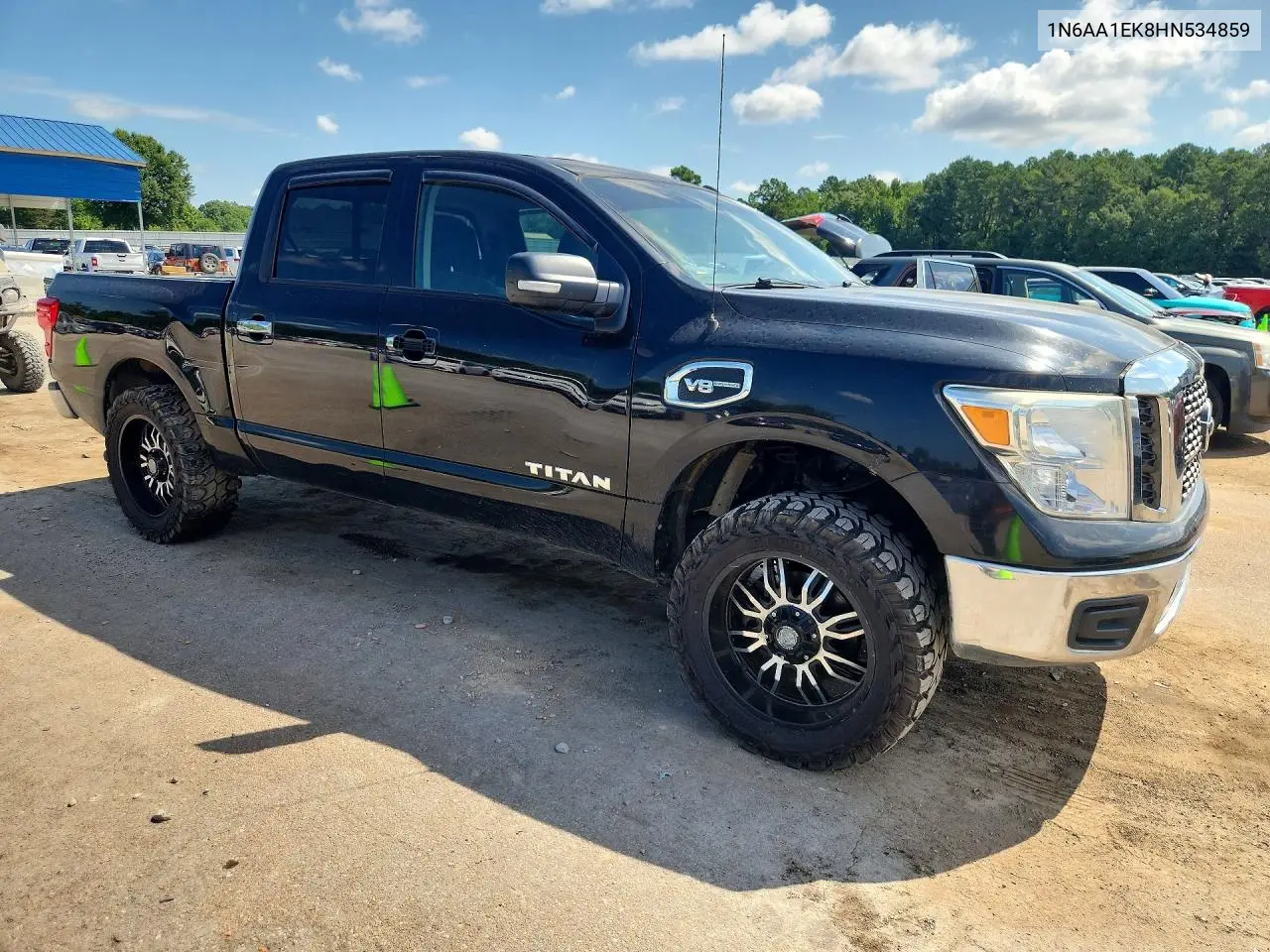 2017 Niss Titan Sv VIN: 1N6AA1EK8HN534859 Lot: 60281246