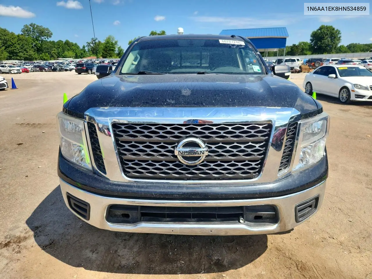 2017 Niss Titan Sv VIN: 1N6AA1EK8HN534859 Lot: 60281246