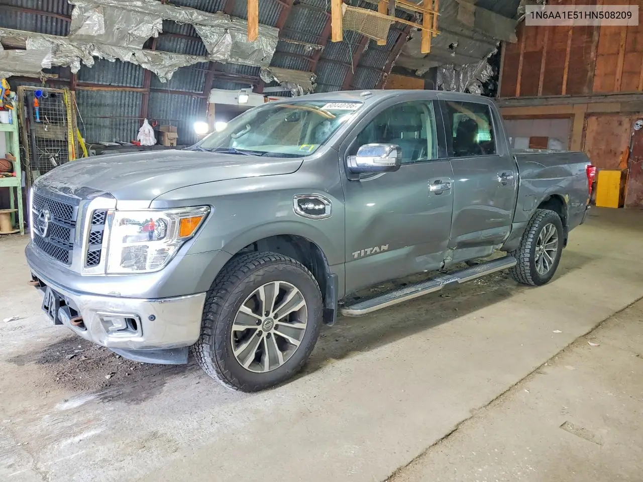 2017 Nissan Titan Sl VIN: 1N6AA1E51HN508209 Lot: 60440786