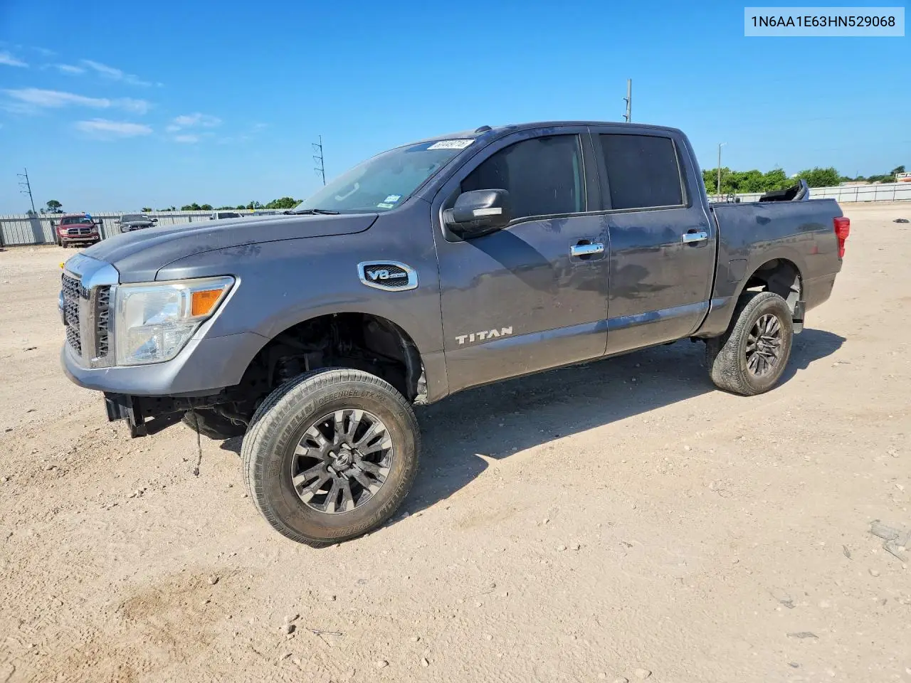 2017 Nissan Titan Sv VIN: 1N6AA1E63HN529068 Lot: 60449716
