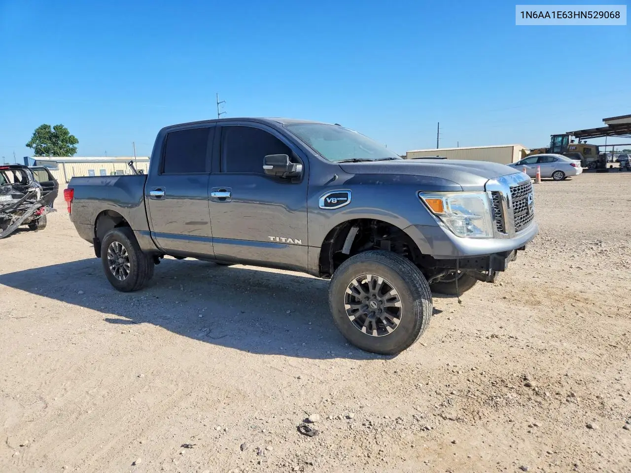 2017 Nissan Titan Sv VIN: 1N6AA1E63HN529068 Lot: 60449716