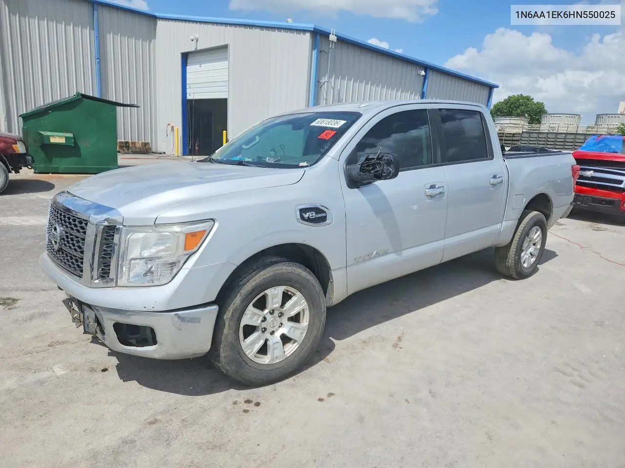 2017 Nissan Titan S VIN: 1N6AA1EK6HN550025 Lot: 60618036