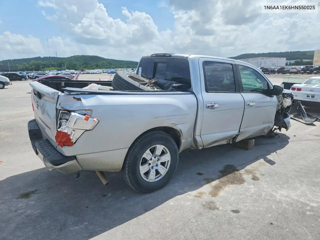 2017 Nissan Titan S VIN: 1N6AA1EK6HN550025 Lot: 60618036