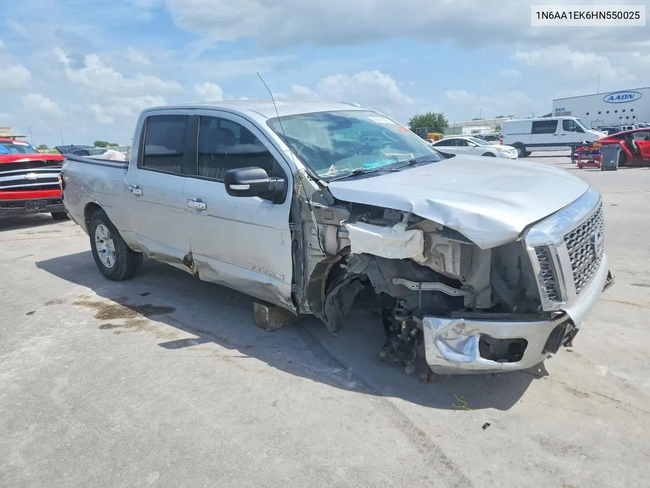 2017 Nissan Titan S VIN: 1N6AA1EK6HN550025 Lot: 60618036