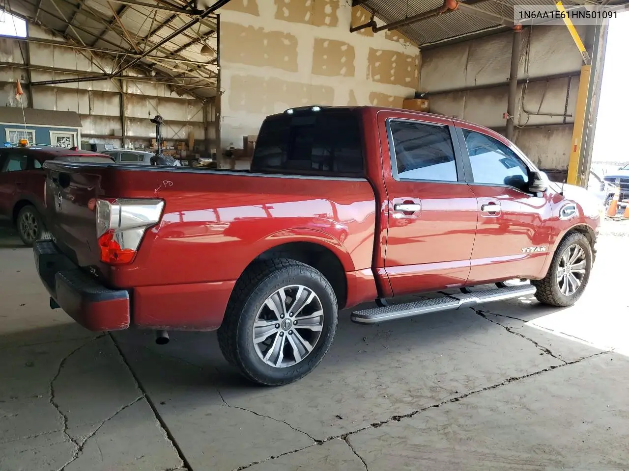 2017 Nissan Titan Sl VIN: 1N6AA1E61HN501091 Lot: 60643526