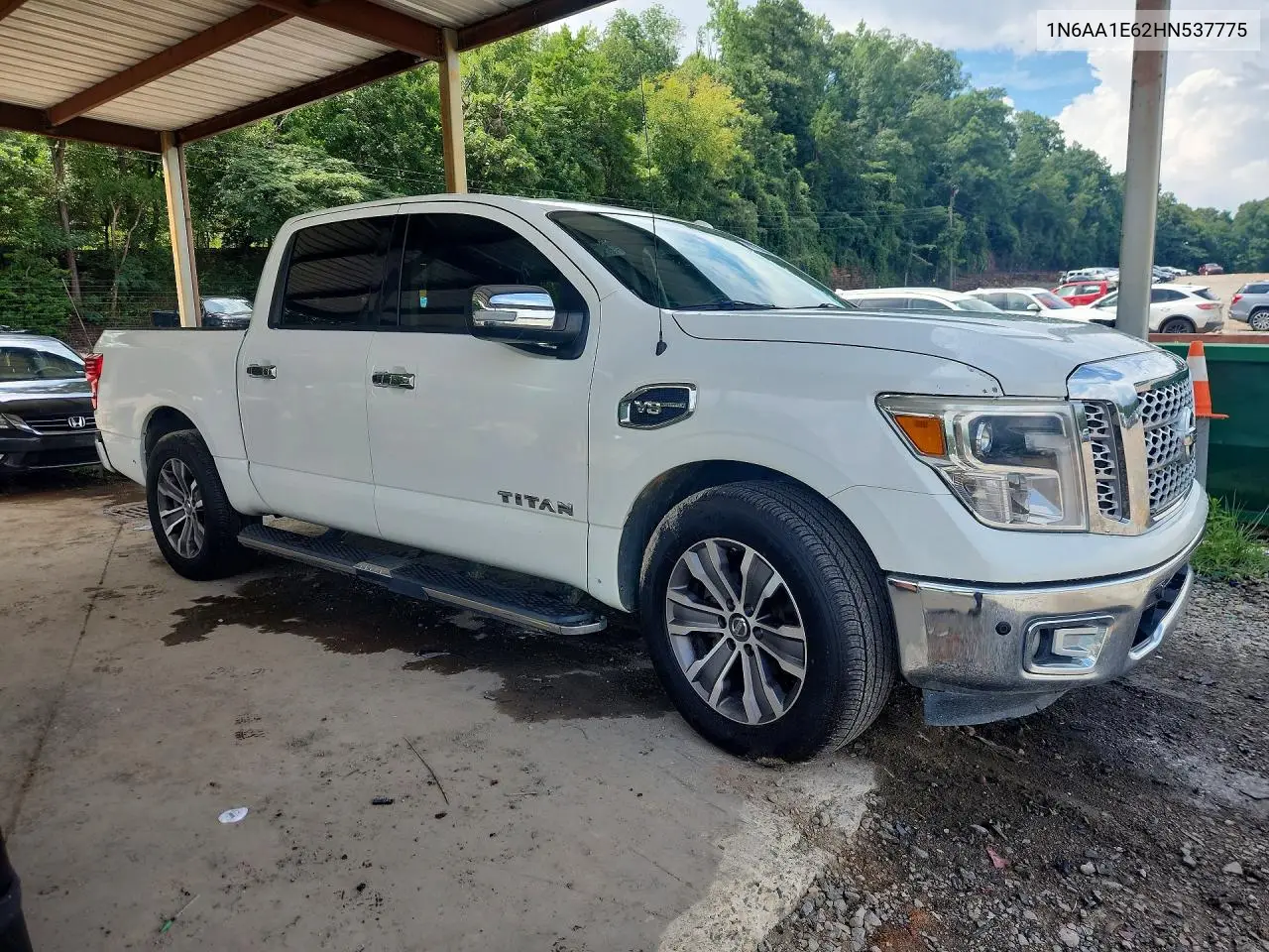2017 Nissan Titan Sl VIN: 1N6AA1E62HN537775 Lot: 60797306