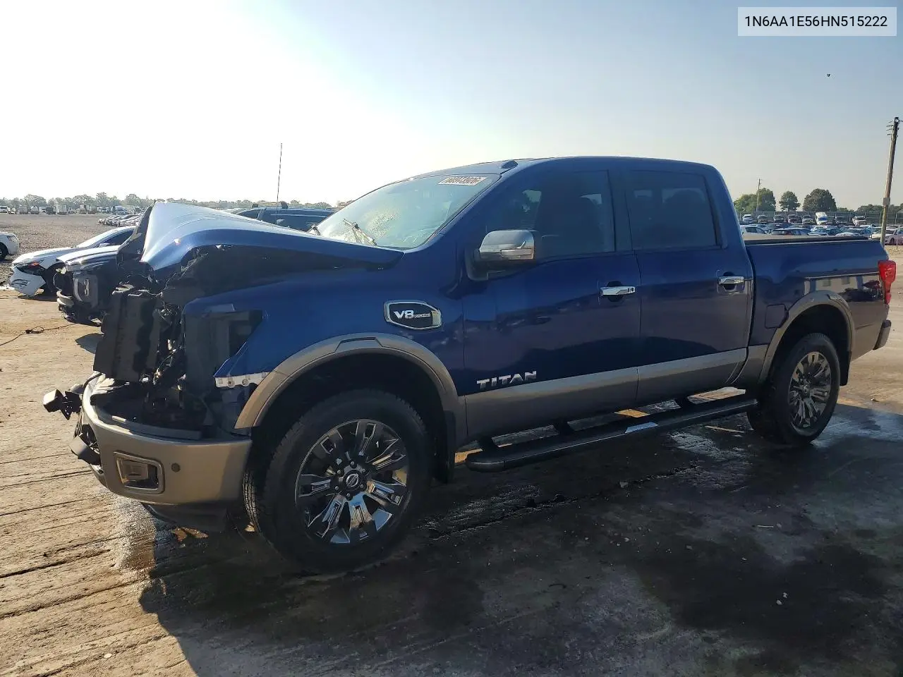 2017 Nissan Titan Platinum Reserve VIN: 1N6AA1E56HN515222 Lot: 60973926