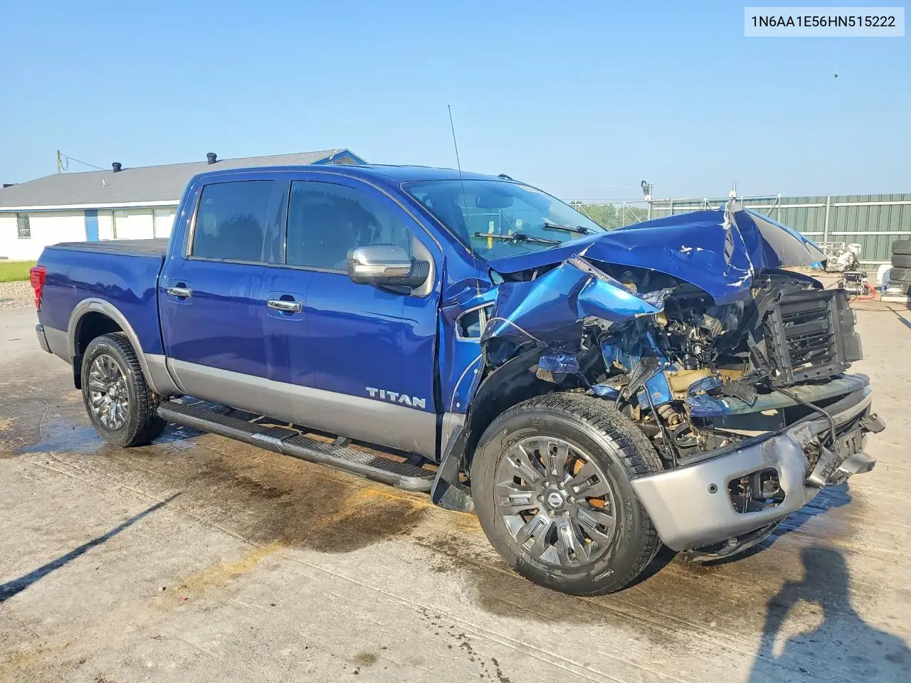 2017 Nissan Titan Platinum Reserve VIN: 1N6AA1E56HN515222 Lot: 60973926