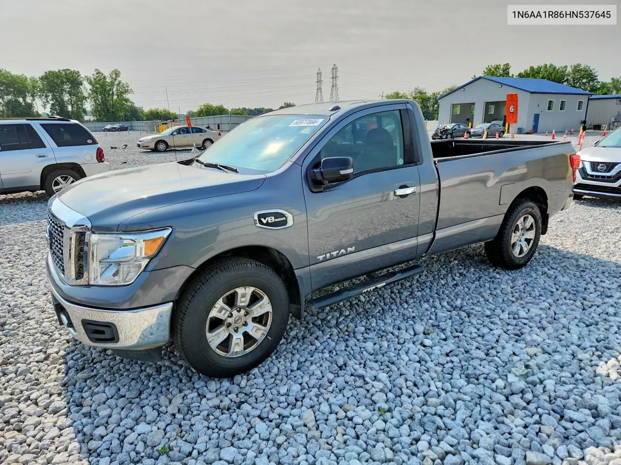2017 Nissan Titan Sv VIN: 1N6AA1R86HN537645 Lot: 60977866