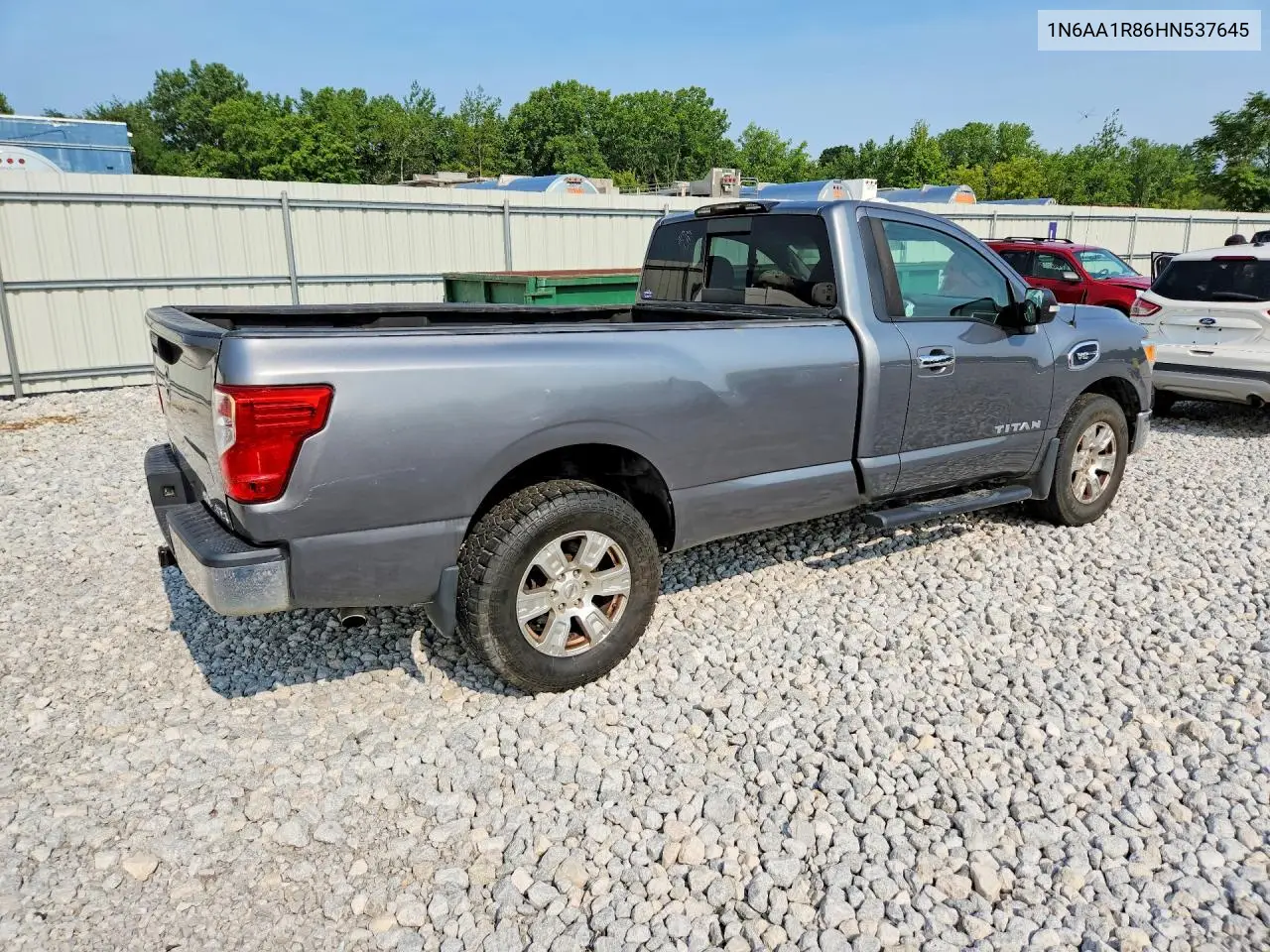 2017 Nissan Titan Sv VIN: 1N6AA1R86HN537645 Lot: 60977866