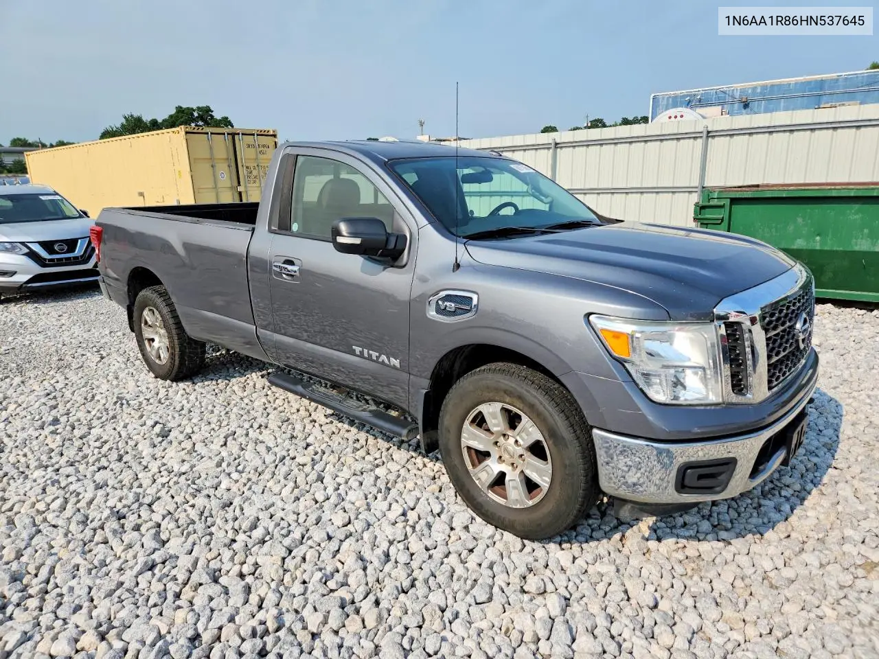 2017 Nissan Titan Sv VIN: 1N6AA1R86HN537645 Lot: 60977866