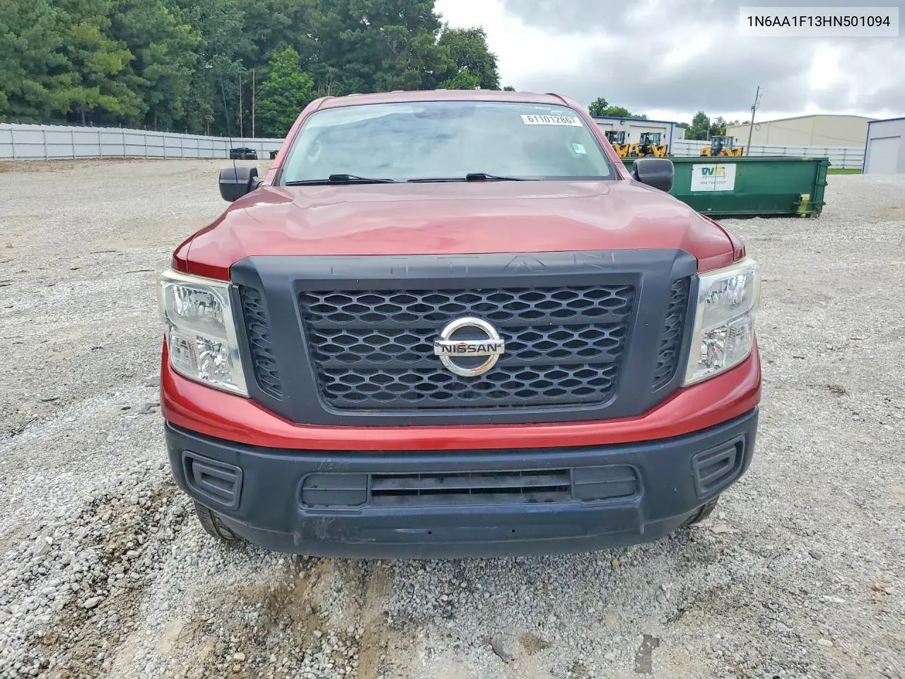 2017 Nissan Titan Xd S VIN: 1N6AA1F13HN501094 Lot: 61101286