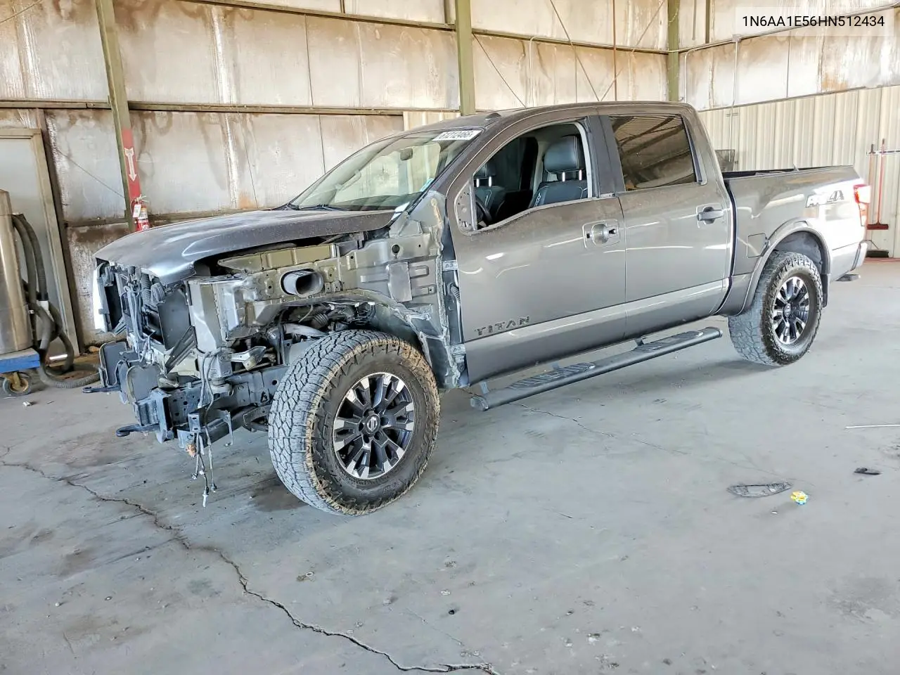 2017 Nissan Titan Pro-4X VIN: 1N6AA1E56HN512434 Lot: 61212466