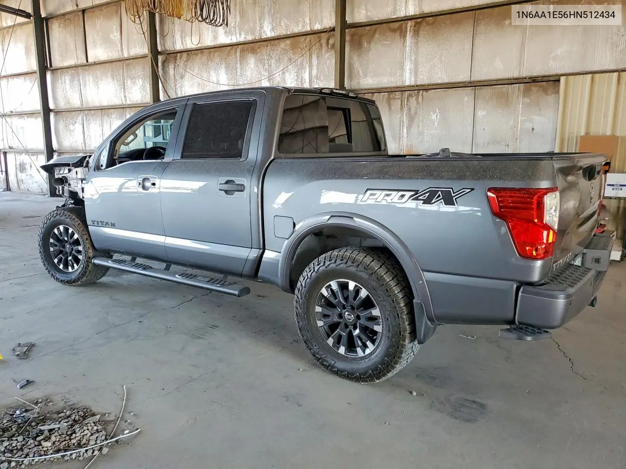 2017 Nissan Titan Pro-4X VIN: 1N6AA1E56HN512434 Lot: 61212466