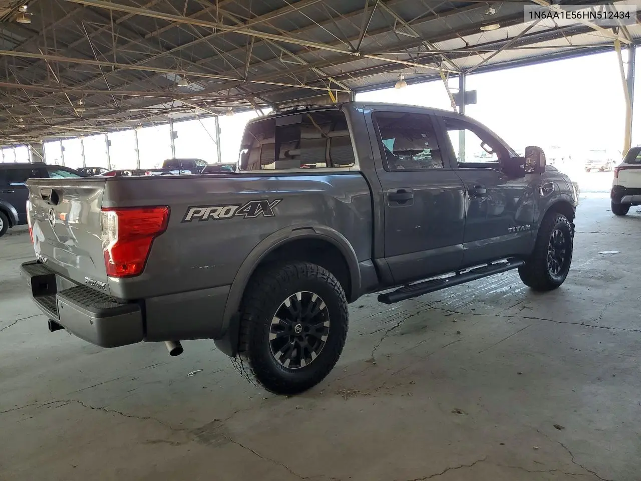 2017 Nissan Titan Pro-4X VIN: 1N6AA1E56HN512434 Lot: 61212466