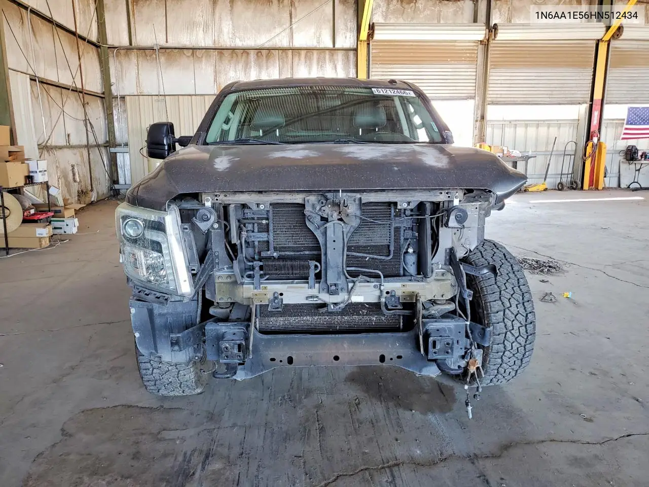 2017 Nissan Titan Pro-4X VIN: 1N6AA1E56HN512434 Lot: 61212466