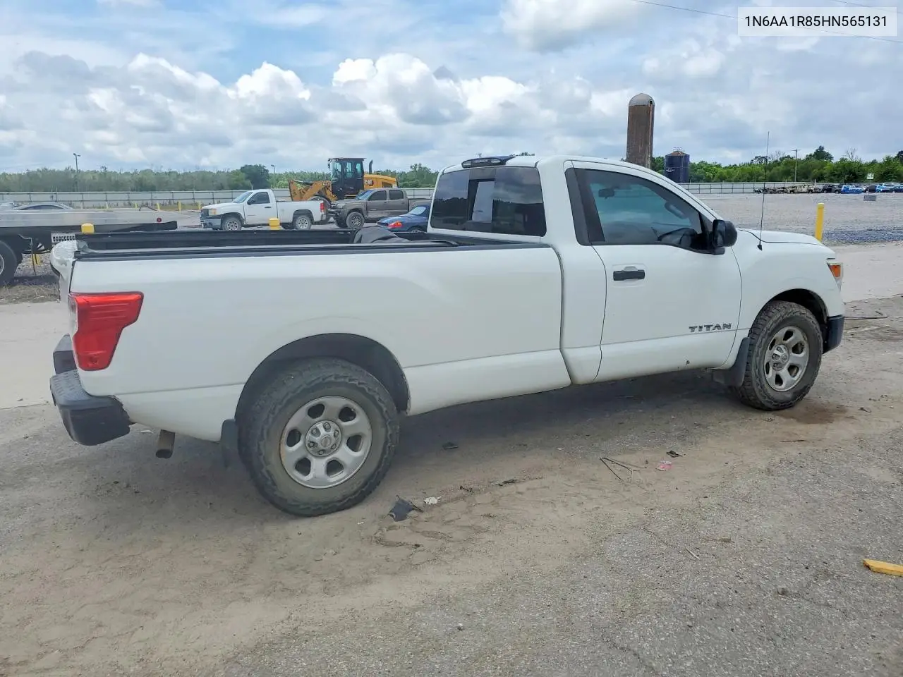 2017 Nissan Titan S VIN: 1N6AA1R85HN565131 Lot: 61243436
