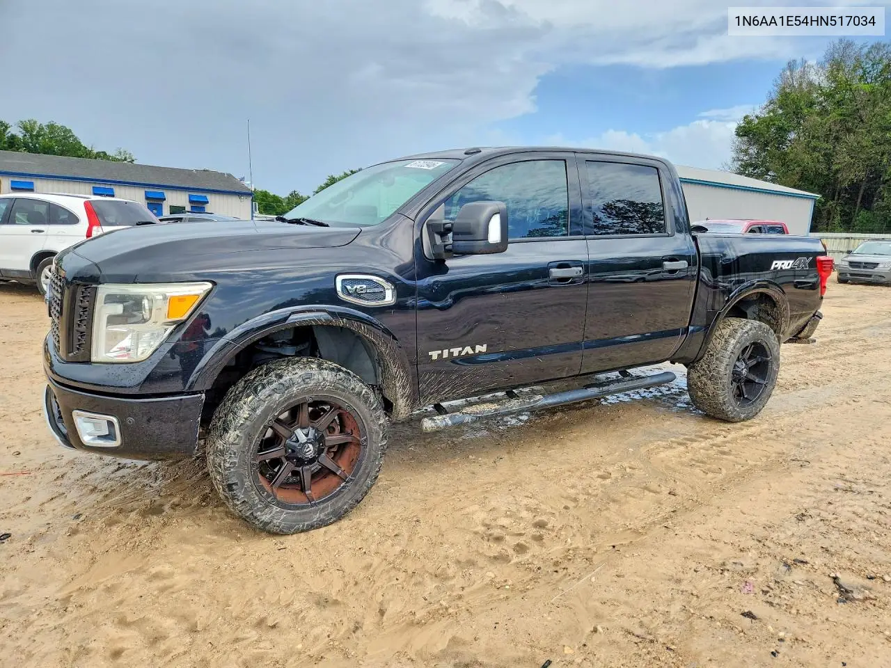 2017 Nissan Titan Pro-4X VIN: 1N6AA1E54HN517034 Lot: 61722946
