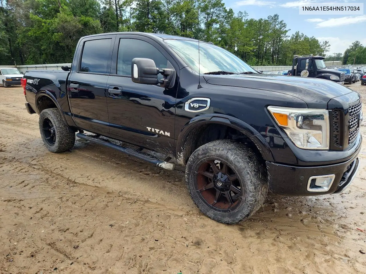 2017 Nissan Titan Pro-4X VIN: 1N6AA1E54HN517034 Lot: 61722946