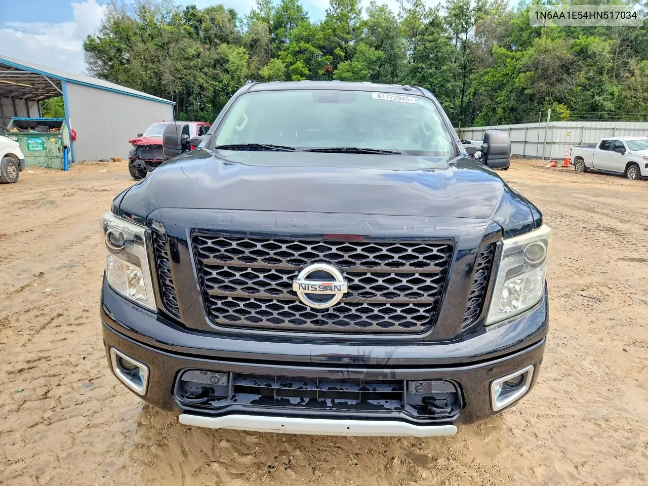 2017 Nissan Titan Pro-4X VIN: 1N6AA1E54HN517034 Lot: 61722946