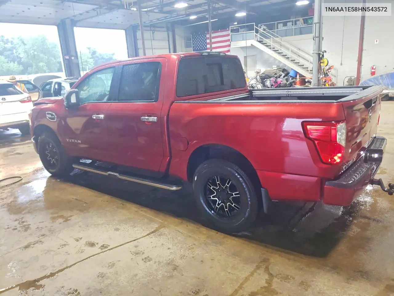 2017 Nissan Titan Sv VIN: 1N6AA1E58HN543572 Lot: 61916036