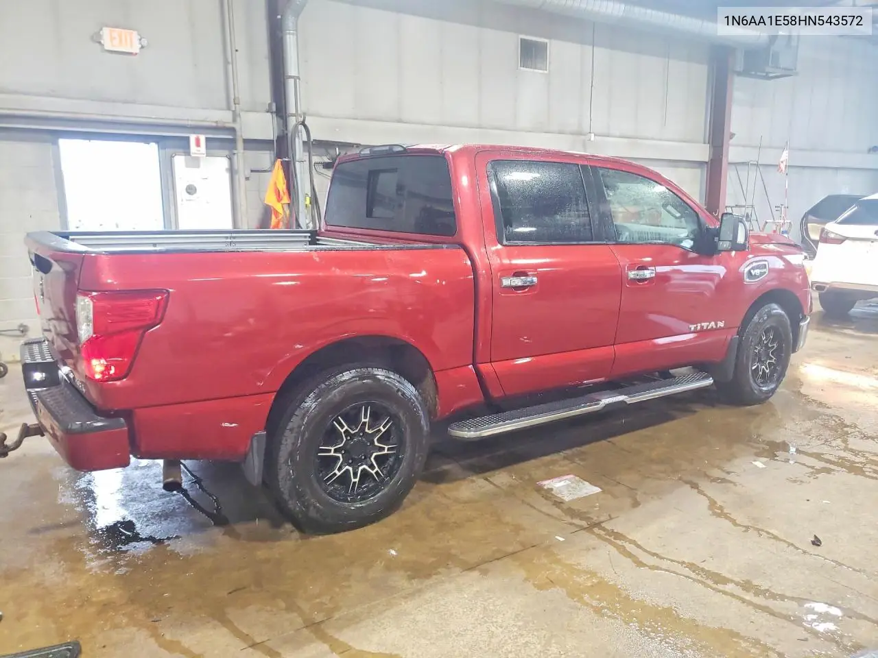 2017 Nissan Titan Sv VIN: 1N6AA1E58HN543572 Lot: 61916036