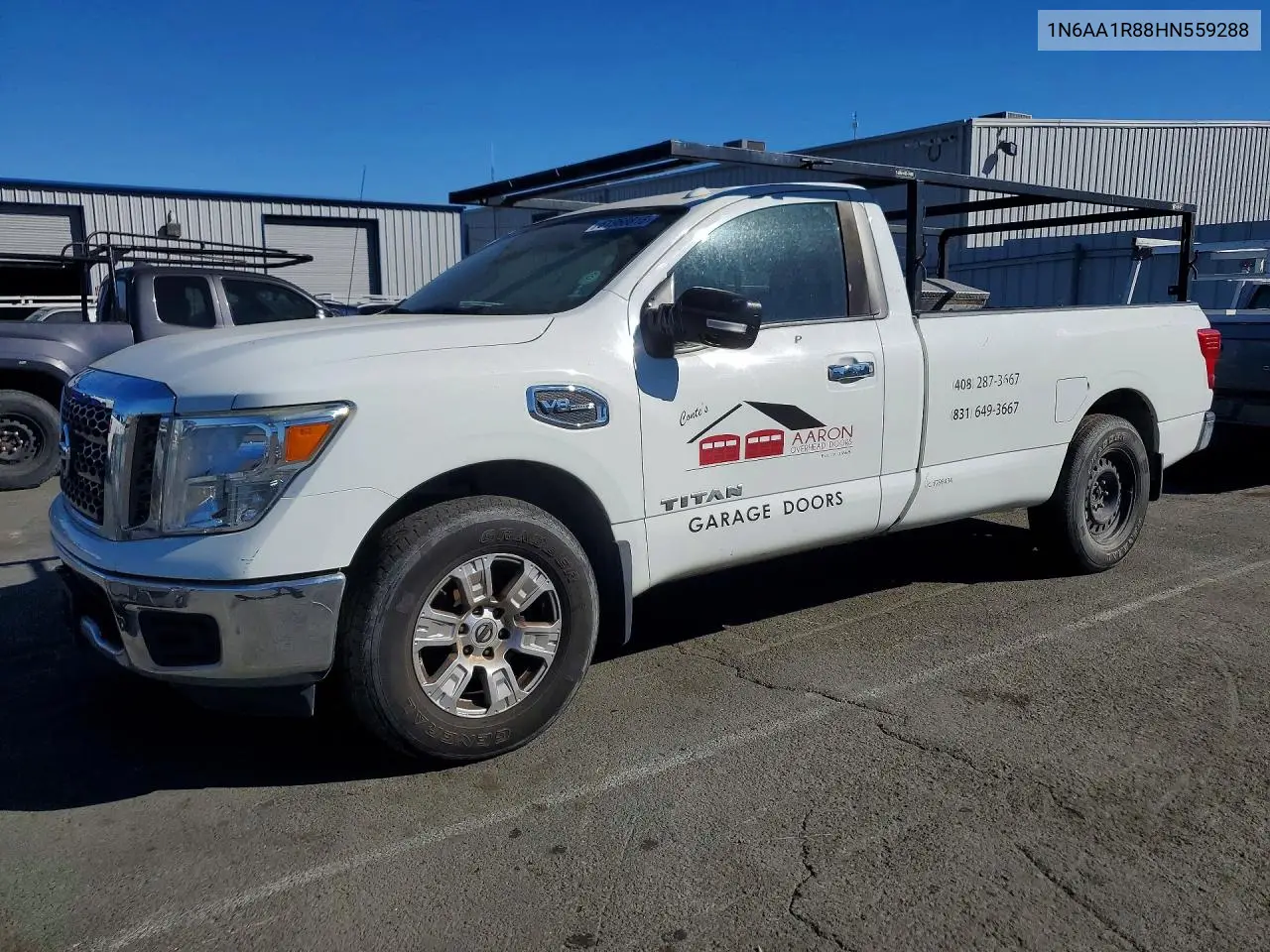 2017 Nissan Titan S VIN: 1N6AA1R88HN559288 Lot: 61968816
