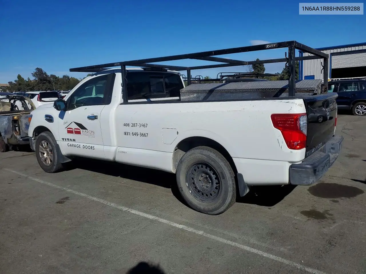 2017 Nissan Titan S VIN: 1N6AA1R88HN559288 Lot: 61968816