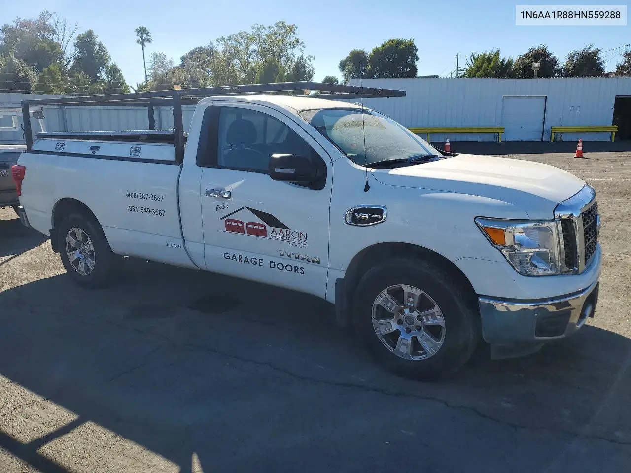 2017 Nissan Titan S VIN: 1N6AA1R88HN559288 Lot: 61968816