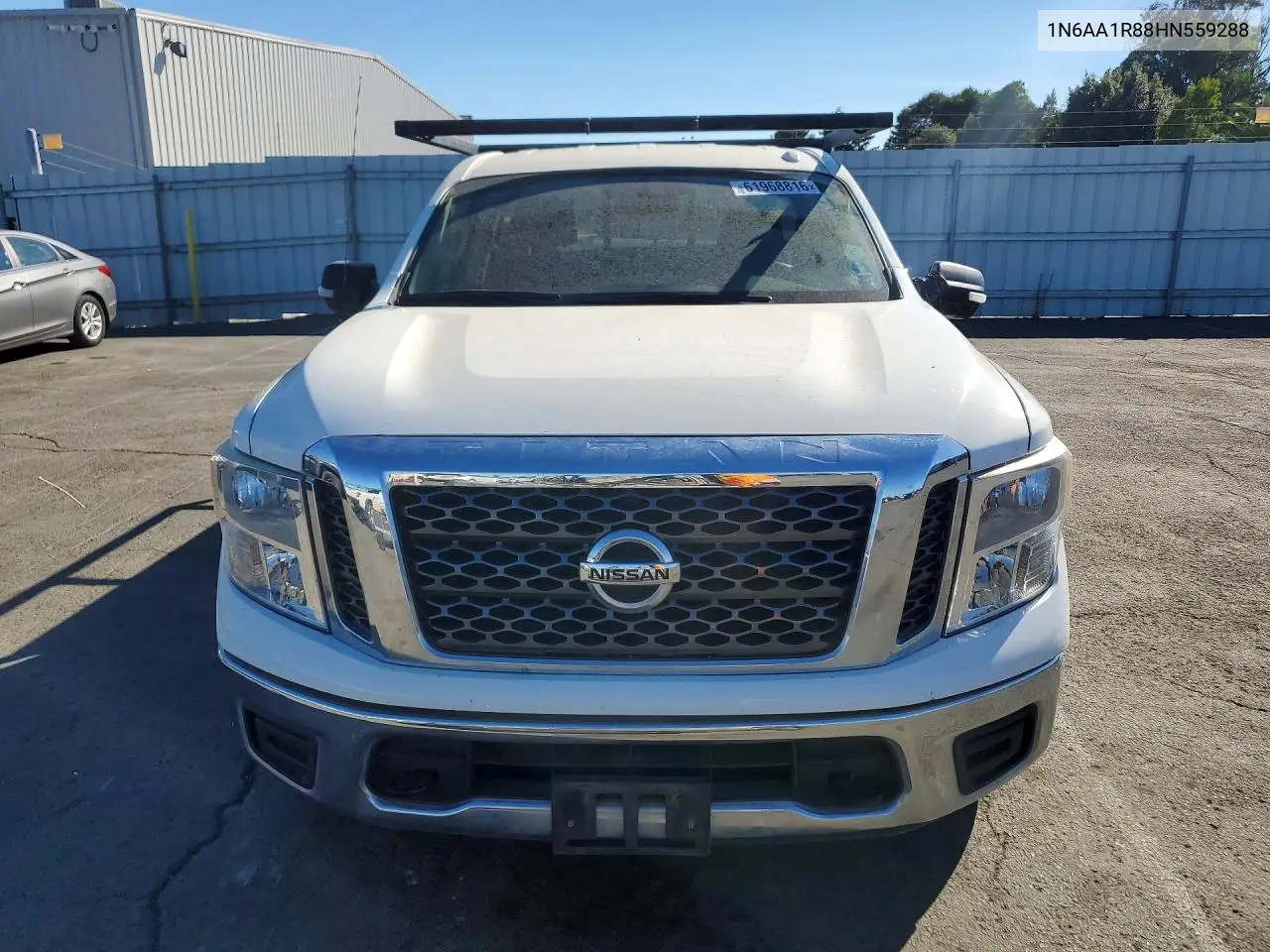 2017 Nissan Titan S VIN: 1N6AA1R88HN559288 Lot: 61968816