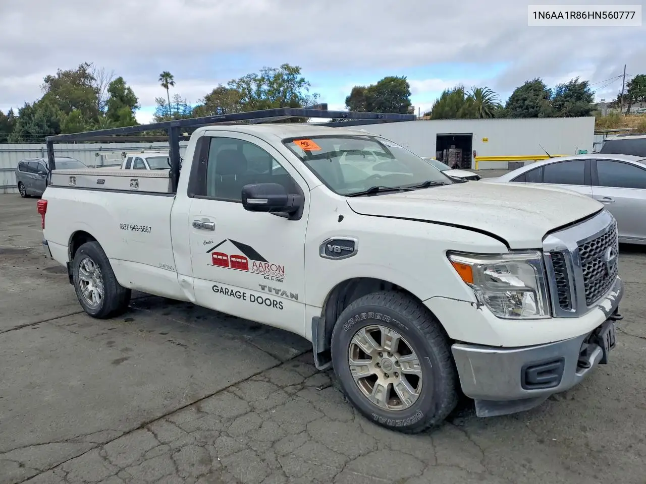 2017 Nissan Titan S VIN: 1N6AA1R86HN560777 Lot: 61968846