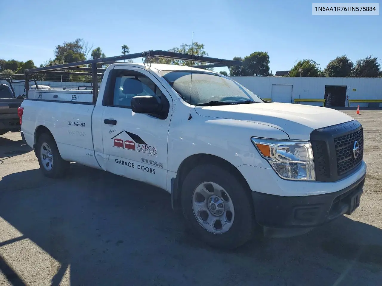 2017 Nissan Titan S VIN: 1N6AA1R76HN575884 Lot: 61968866