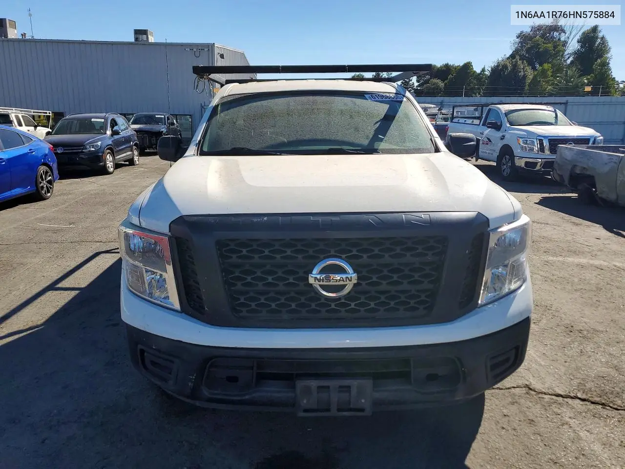 2017 Nissan Titan S VIN: 1N6AA1R76HN575884 Lot: 61968866
