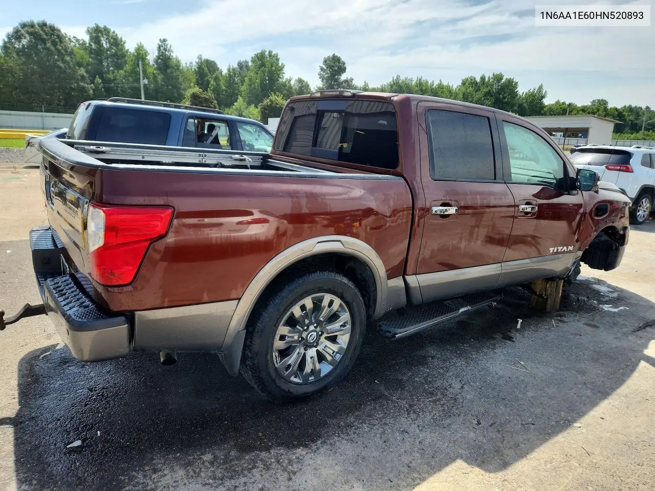 2017 Nissan Titan Platinum Reserve VIN: 1N6AA1E60HN520893 Lot: 61976746